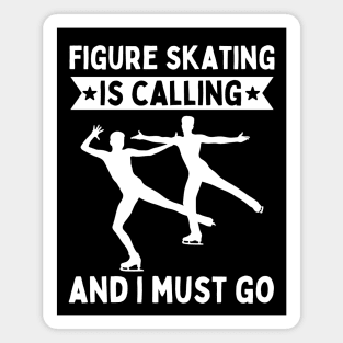 Figure Skating Funny Magnet